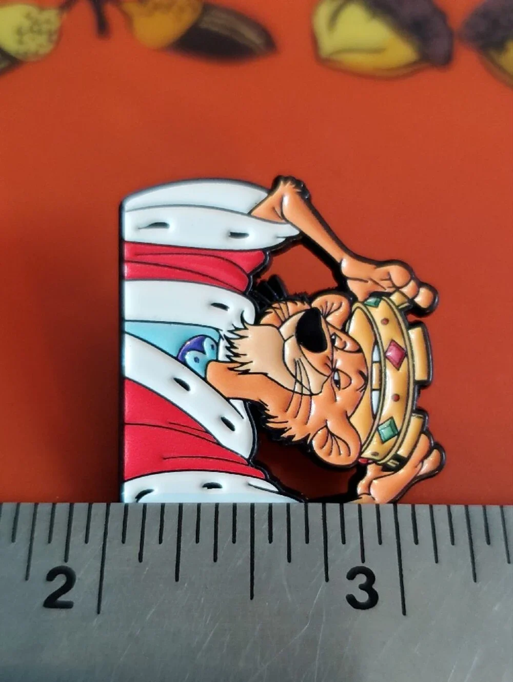 Lion Prince Character Enamel Lapel Pin